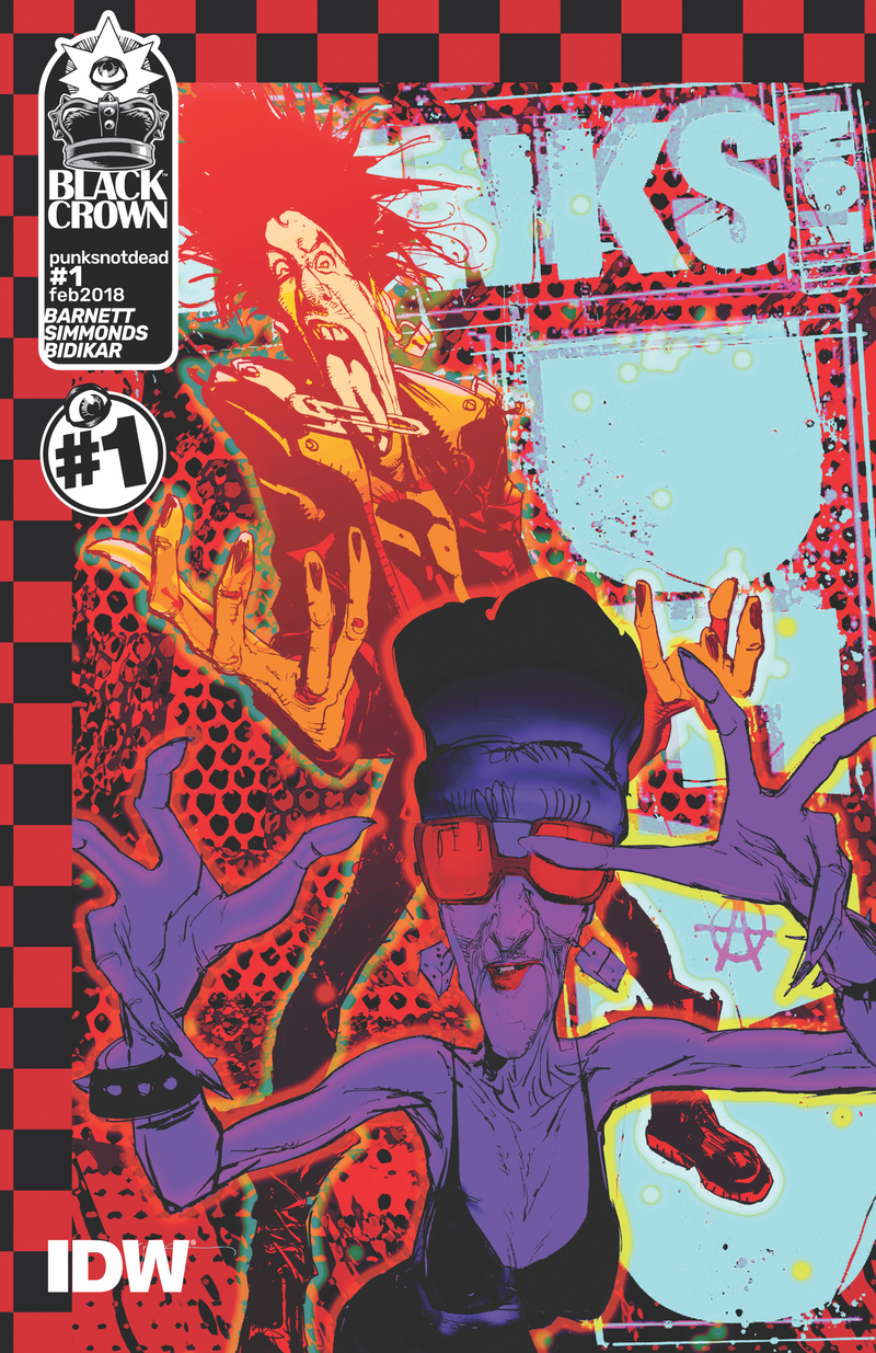 Image: IDW; variant by Bill Sienkiewicz